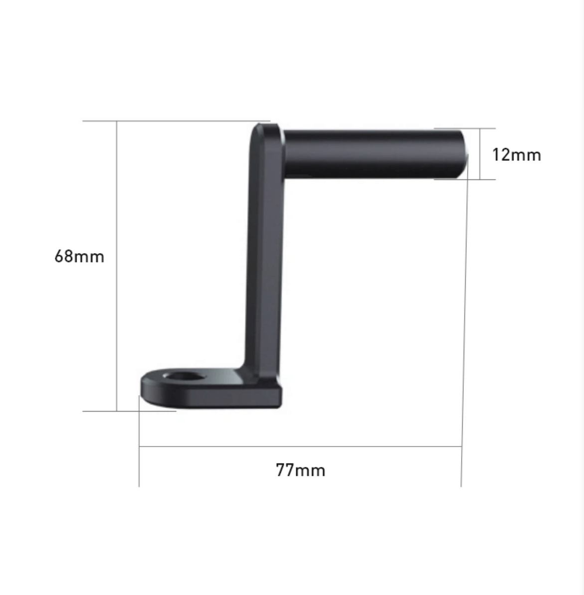CHIGEE CG2 Staffa Espansione Specchietto M8-M10 Corto