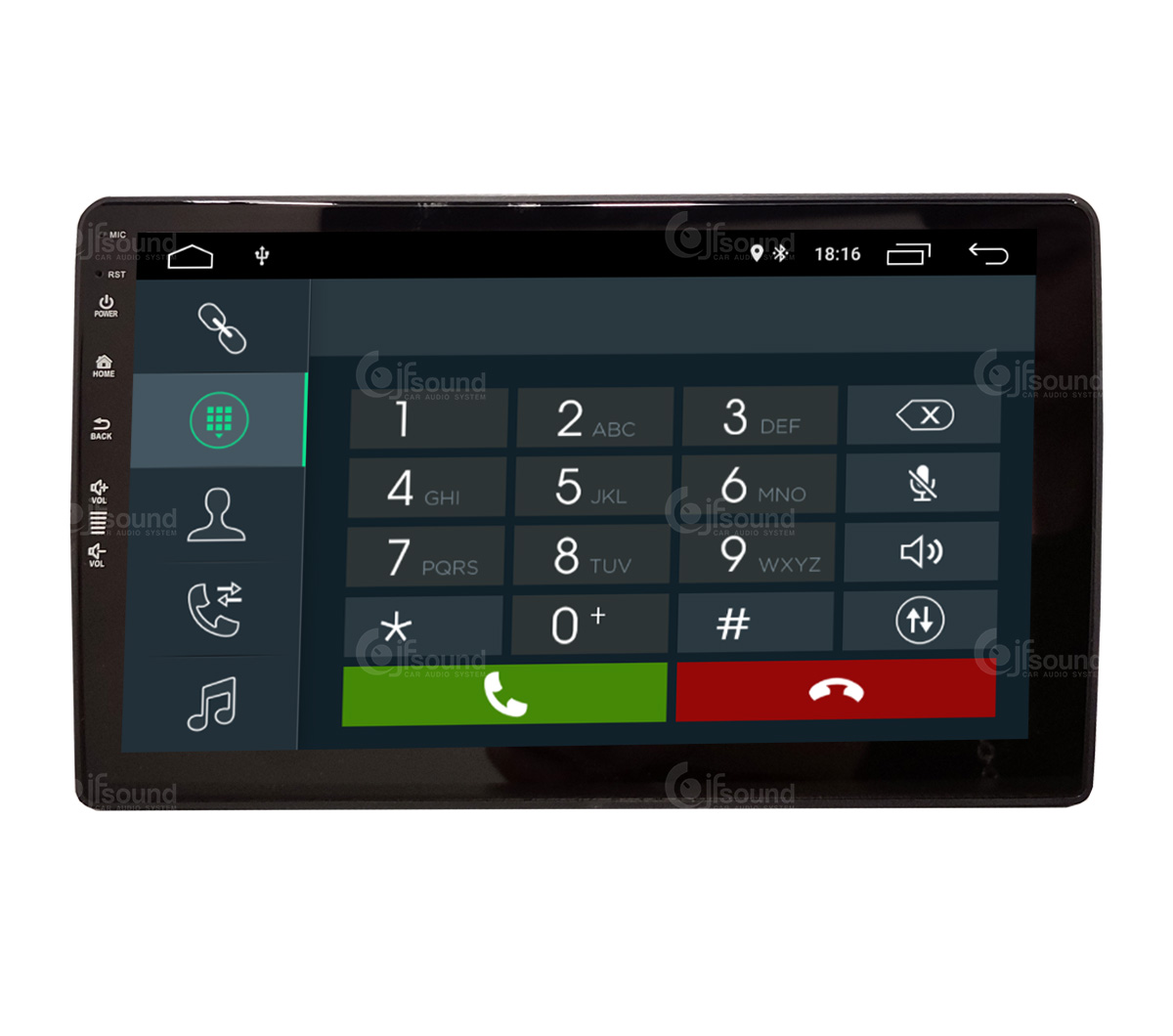 JFSound X7C-PRO JF-139FR-X7C-PRO autoradio Android Ford Transit DSP
