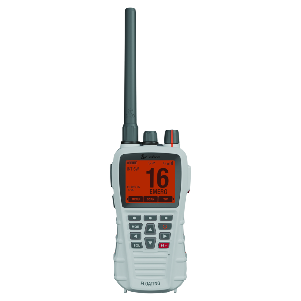 Cobra BlueBound 650 Radio Nautica Palmare Nera VHF