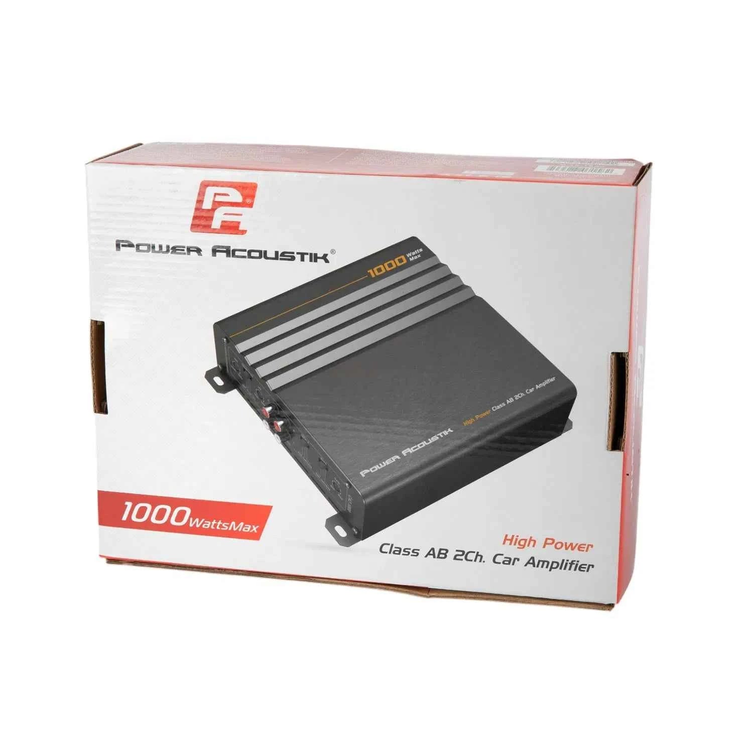 Power Acoustik CA2-1000 Amplificatore Auto 2 Canali 1000W