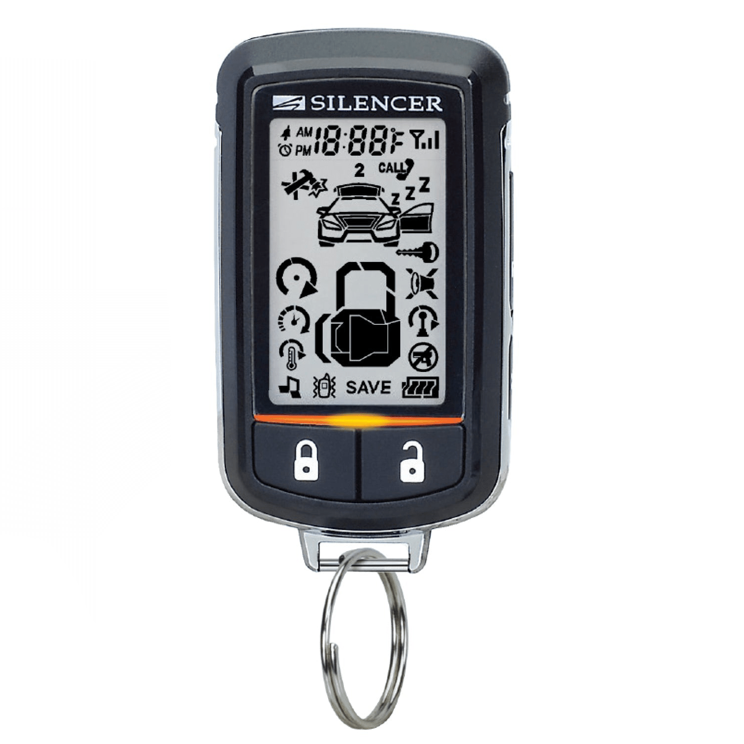 Silencer SLRF752 telecomando ricambio LCD per 75SL 5 tasti