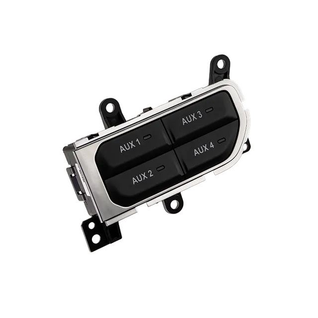 Z-Automotive 6BE581X9AE interruttori AUX Wrangler JL argento