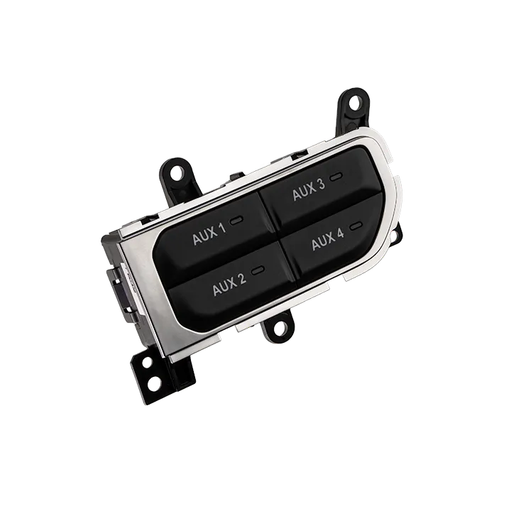 Z-Automotive 6BE581X9AE interruttori AUX Wrangler JL argento