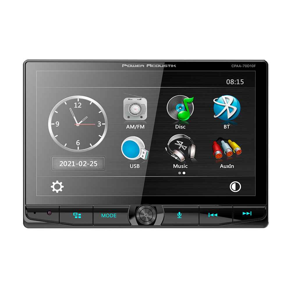 Power Acoustik CPAA-70D10F Autoradio Touchscreen 10.6" CarPlay