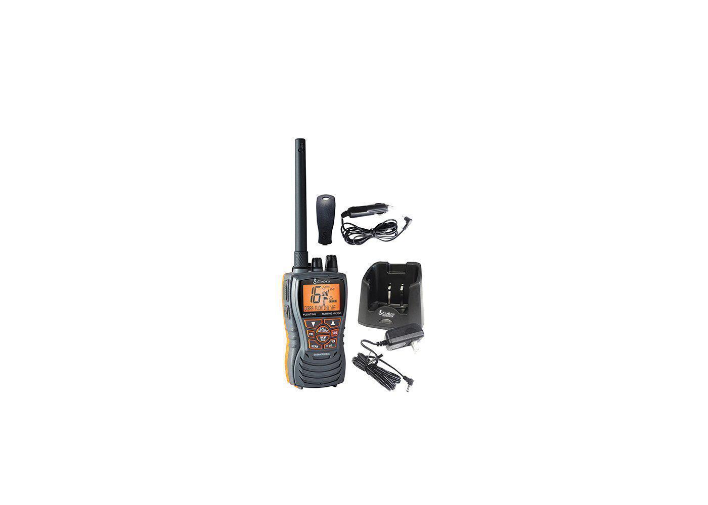 Cobra MR HH350 FLT EU radio VHF nautica palmare galleggiante 6W