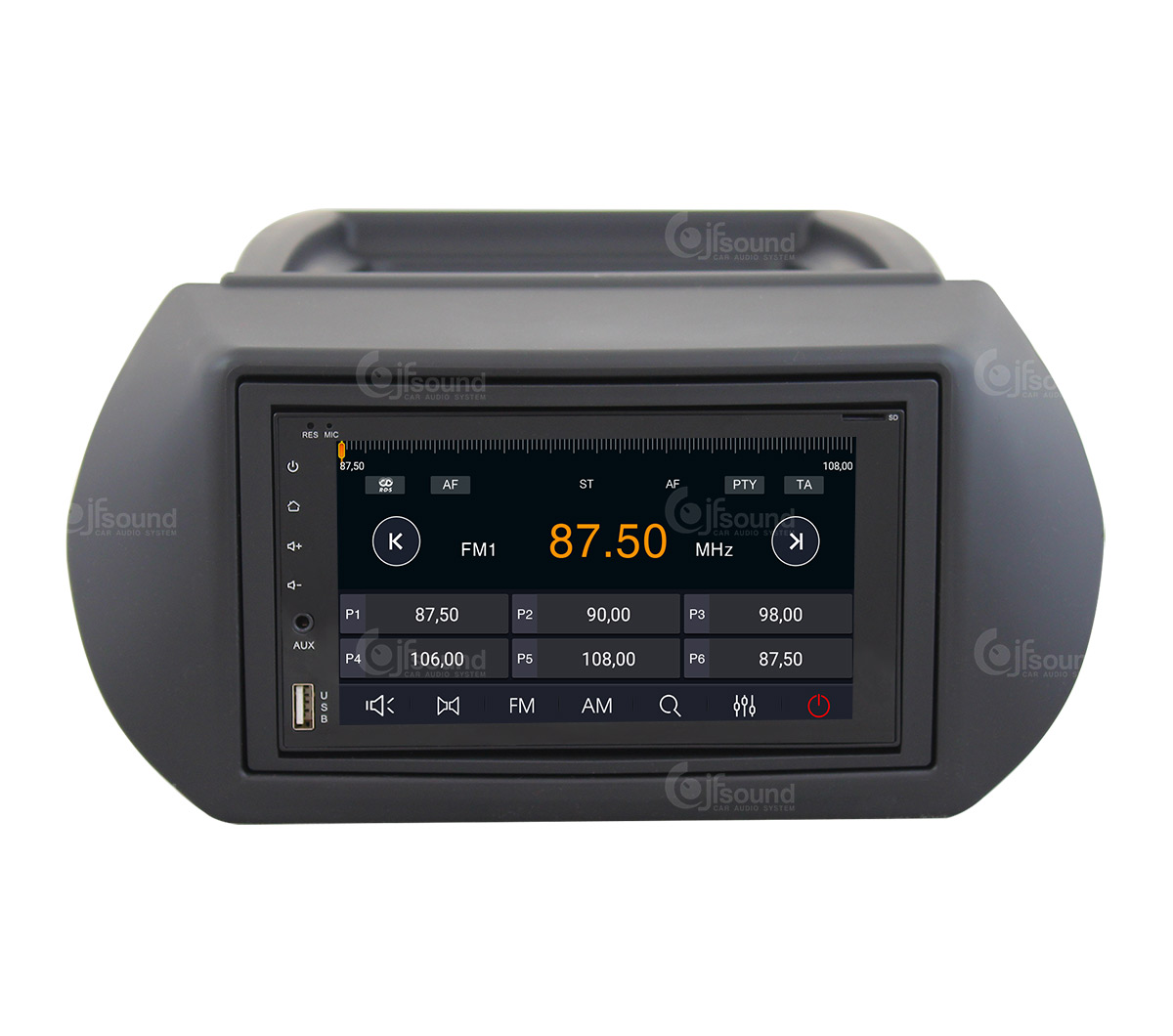 JFSound X9C-PRO JF-227-X9C-FF-PRO autoradio 4G Fiat Fiorino