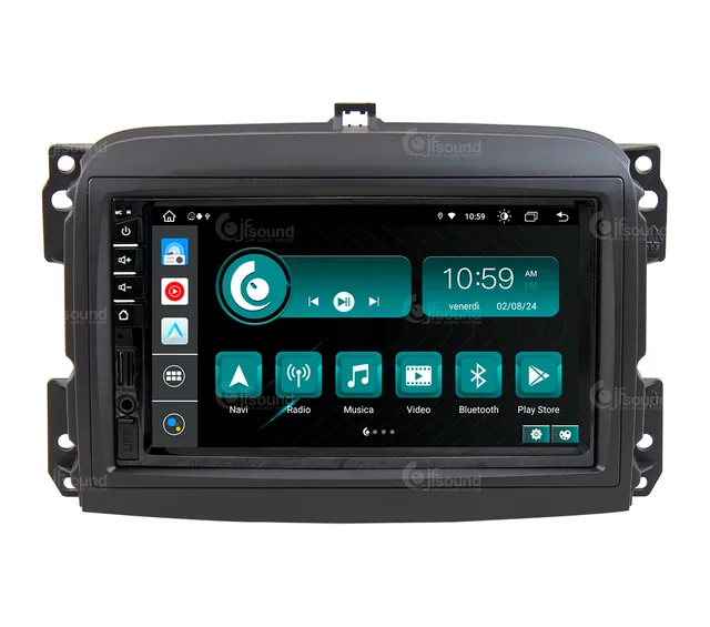 JFSound X9C-PRO JF-007-X9C-FLO-PRO autoradio Fiat 500L 4G DSP