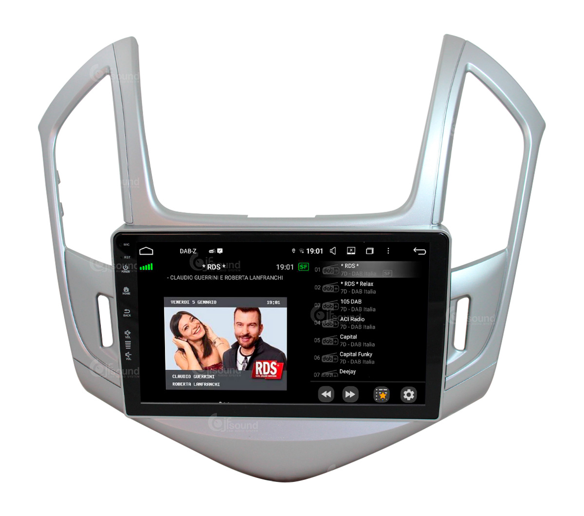 JFSound X9C-PRO JF-339CC autoradio Android per Chevrolet Cruze 4G