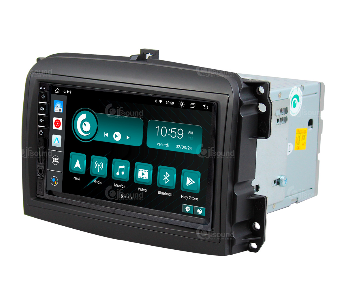 JFSound X9C-PRO JF-007-X9C-FLO-PRO autoradio Fiat 500L 4G DSP