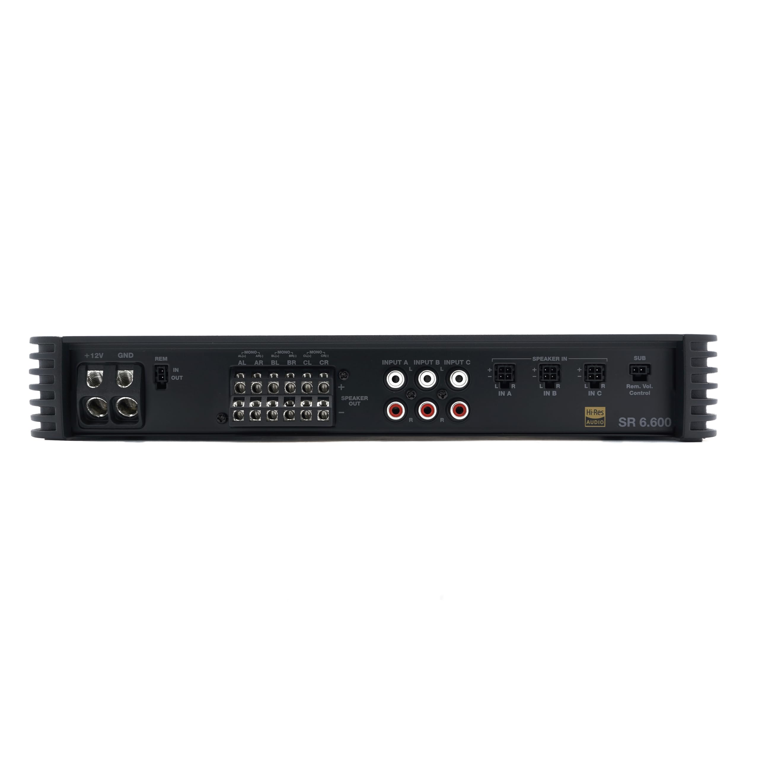 Audison SR 6.600 amplificatore 6 canali 1120W Hi-Res per auto