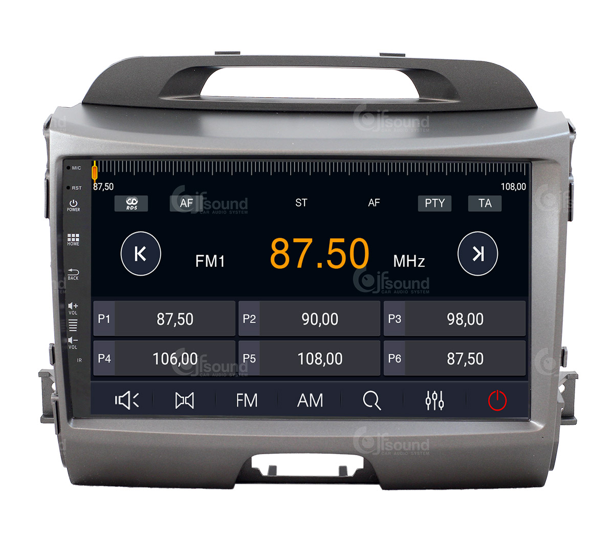 JFSound X9C-PRO JF-031KS-X9C-1-PRO autoradio per Kia Sportage 4G