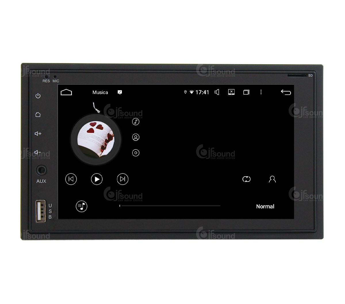 JFSound UP-PRO autoradio Android auto sistema custom wireless