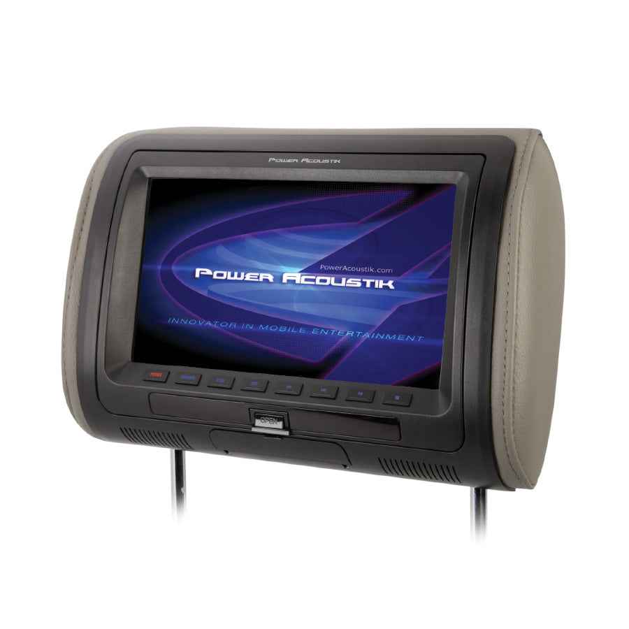 Power Acoustik H-71CC Poggiatesta Monitor 7" Universale