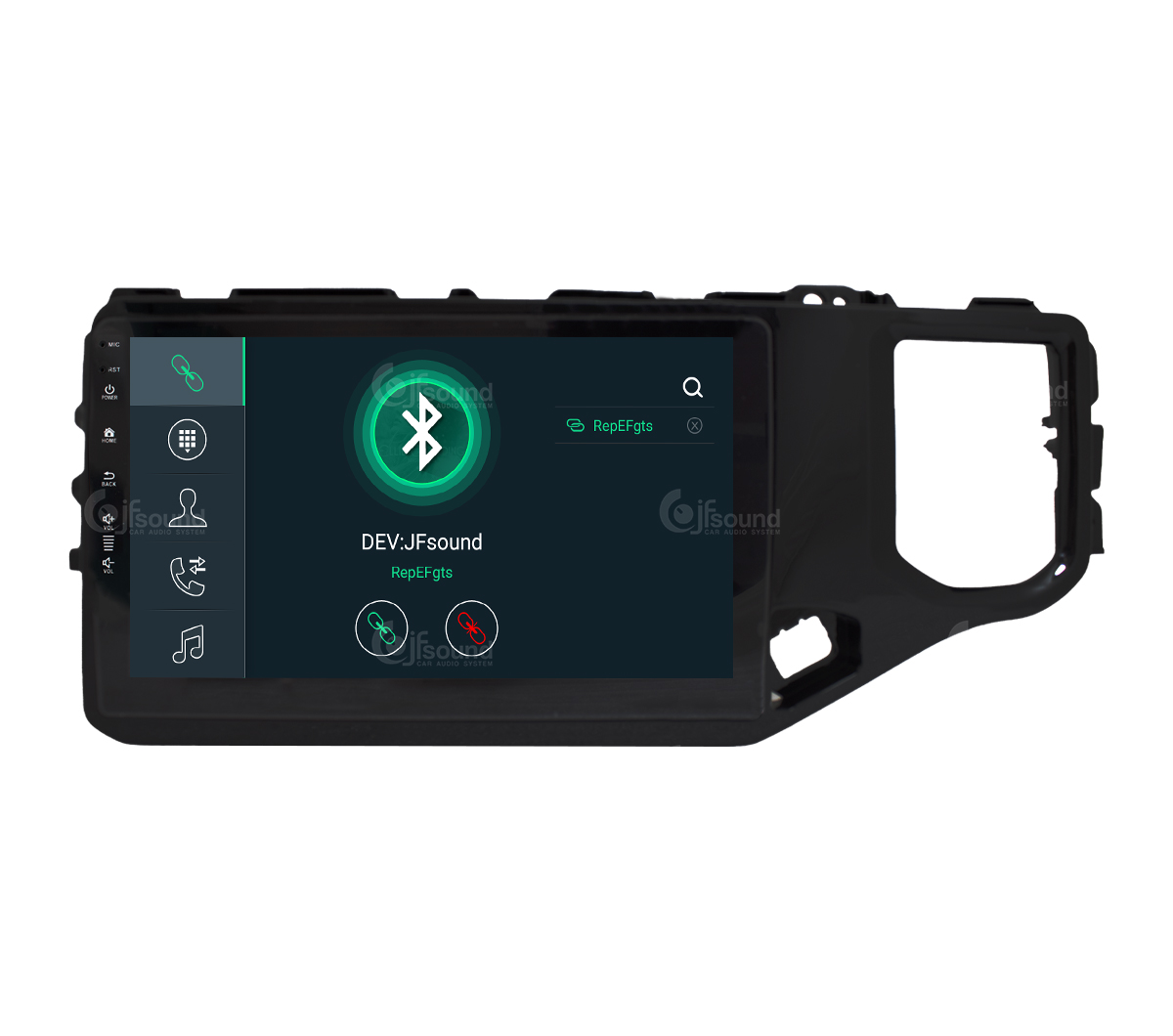 JFSound X9C-PRO JF-039D4-X9C-PRO autoradio DR 4 4G retrocamera