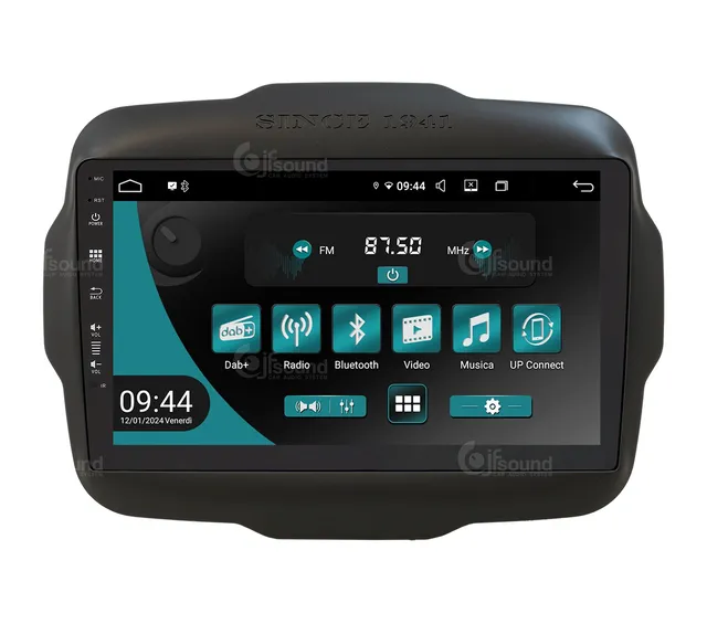 JFSound UP-PRO JF-039JR-UP-PRO autoradio per Jeep Renegade