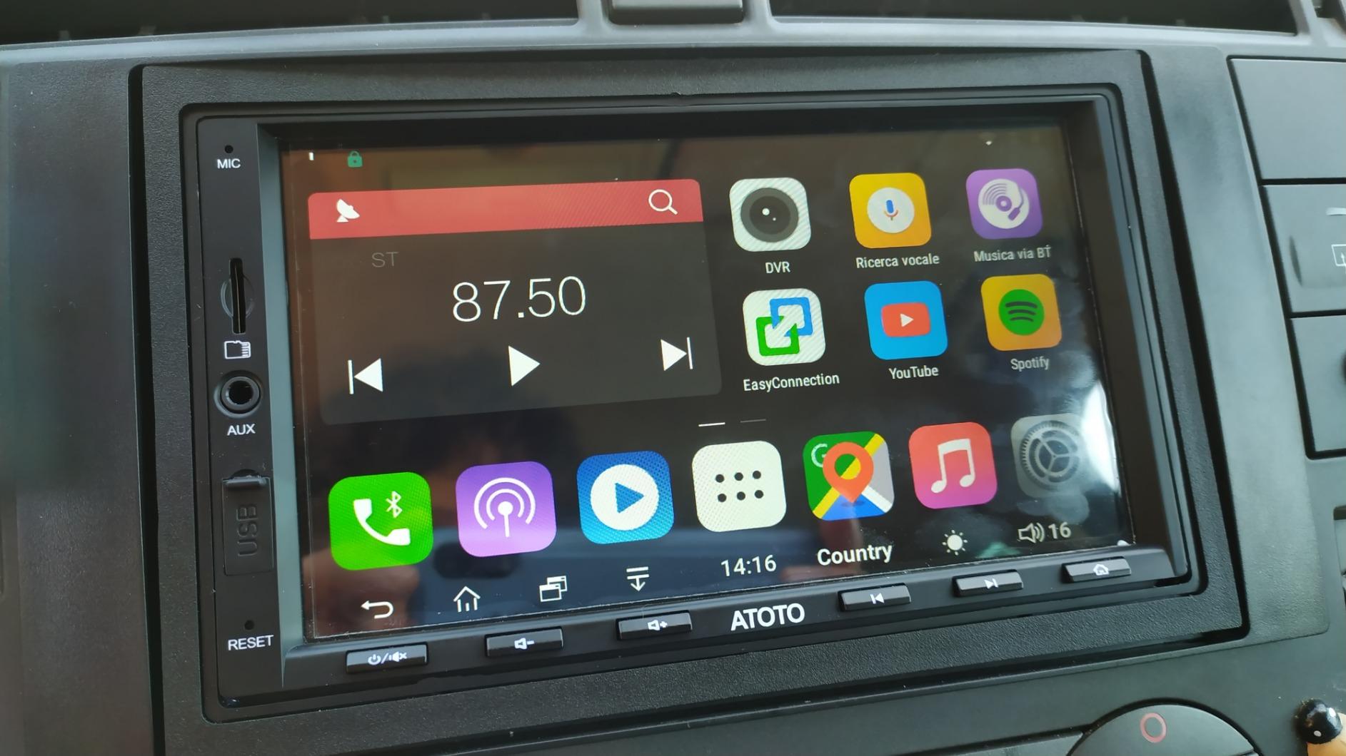 ATOTOZONE Car Stereo A5L autoradio 2 DIN 10" 2+32GB CarPlay