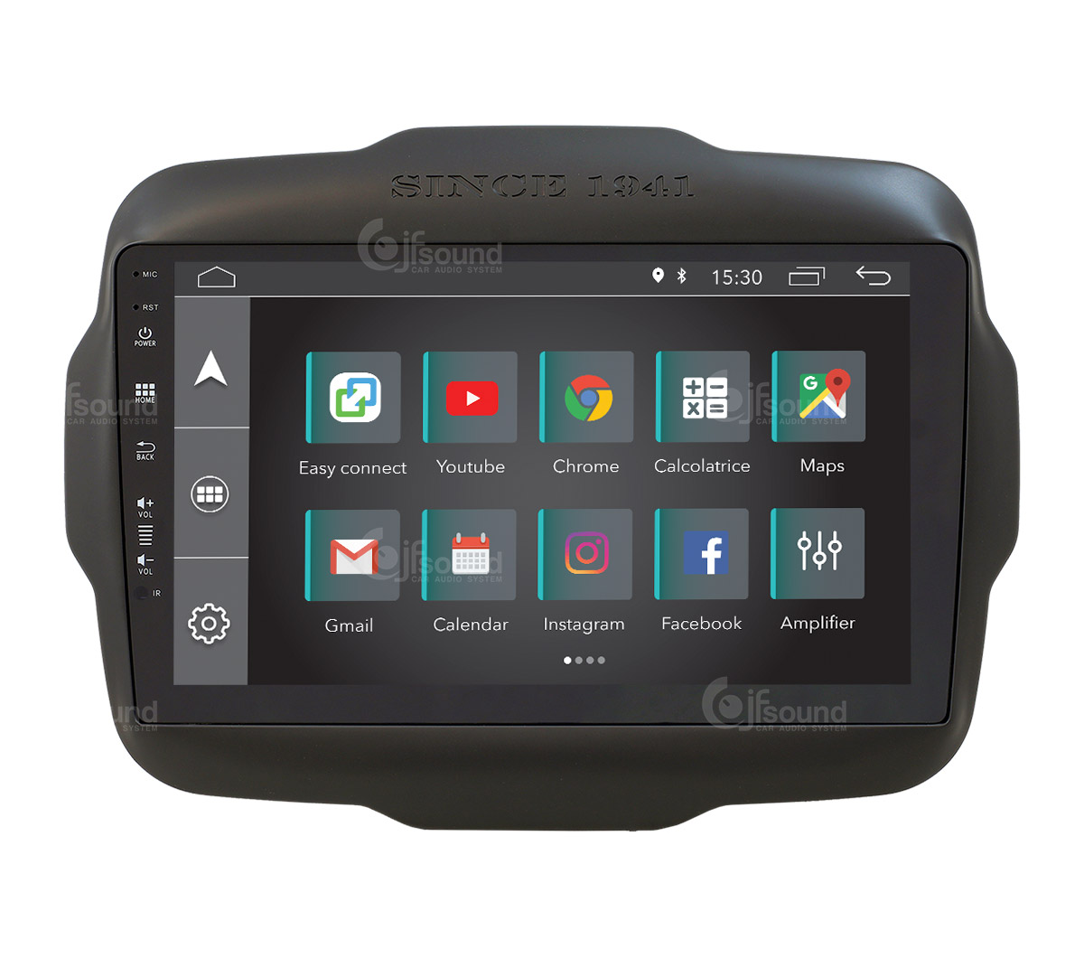 JFSound X7C-PRO JF-039JR-X7C-PRO autoradio Android Jeep Renegade DSP