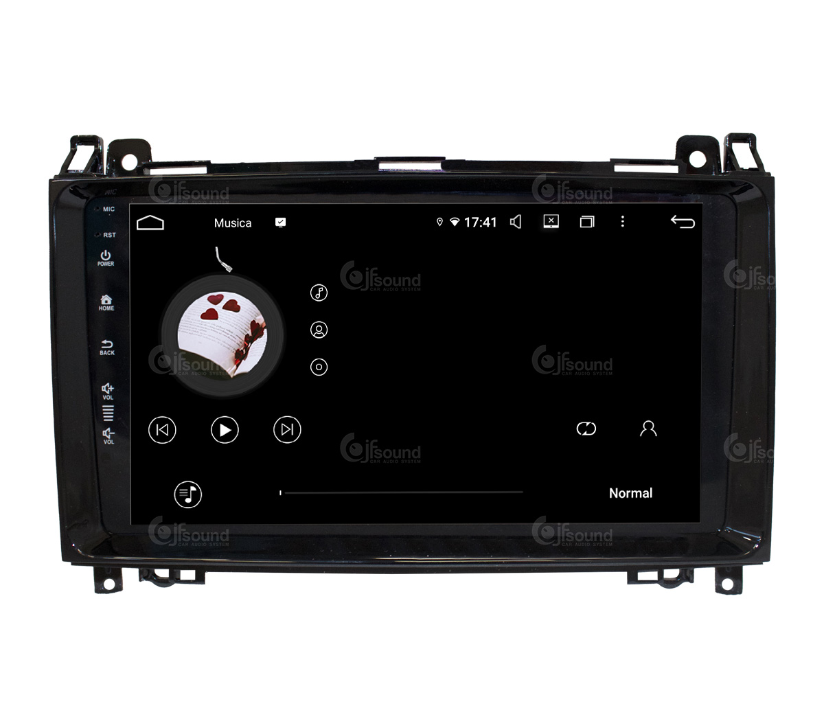JFSound UP-PRO JF-039MA autoradio Mercedes A W169 B W245