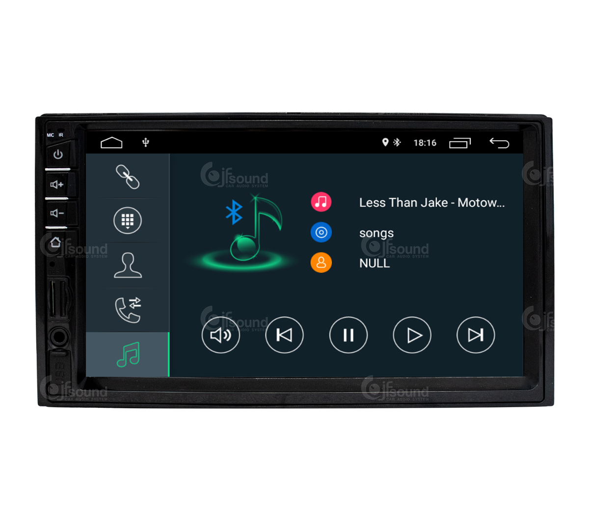 JFSound X7C-PRO autoradio Android DSP con Play Store
