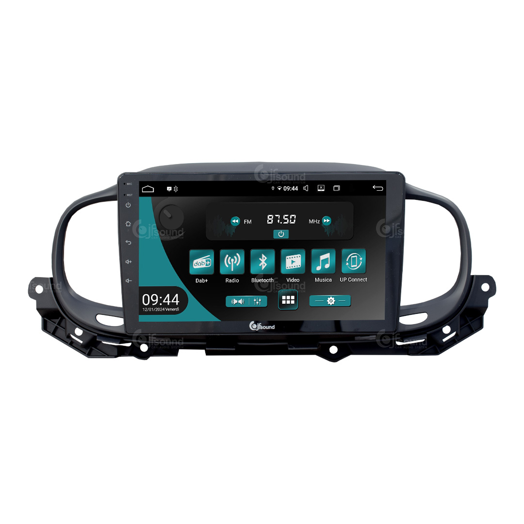 JFSound UP-PRO JF-039F5 autoradio Android Fiat 500 CarPlay