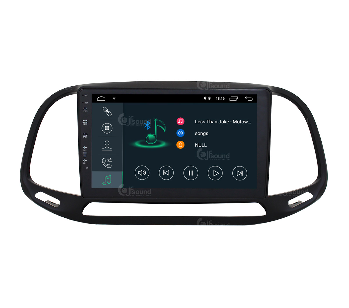 JFSound X7C-PRO JF-039FD-X7C-PRO autoradio Fiat Doblò con DSP