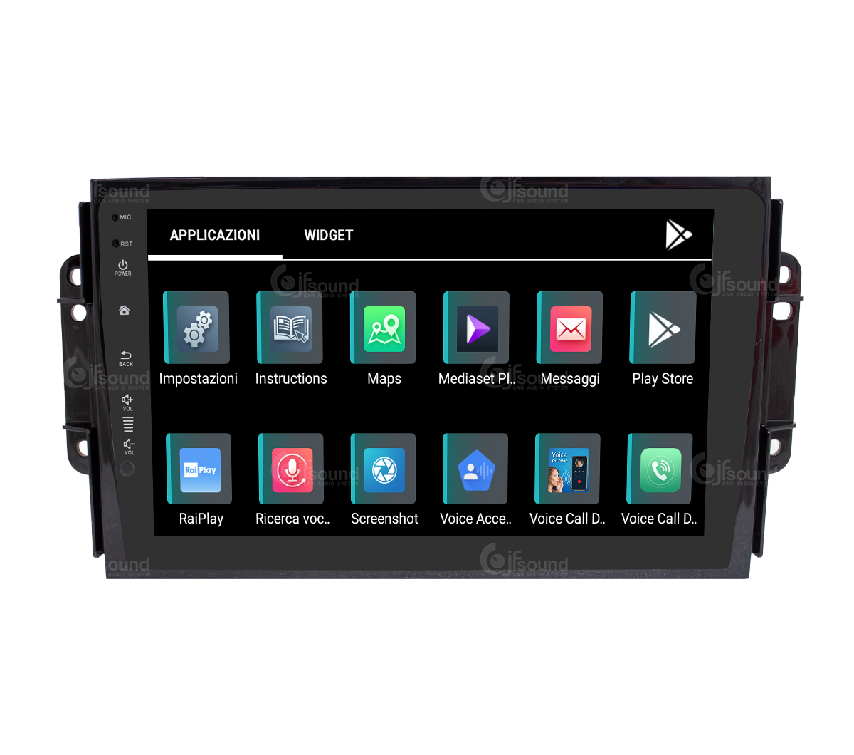 JFSound X9C-PRO JF-039D3-X9C-PRO autoradio Android DR 3 4G
