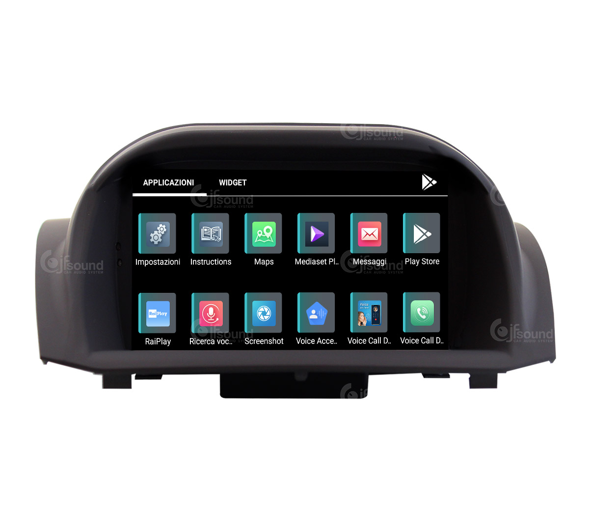 JFSound JF-137FF-X9C-PRO autoradio Ford Fiesta 4G DSP