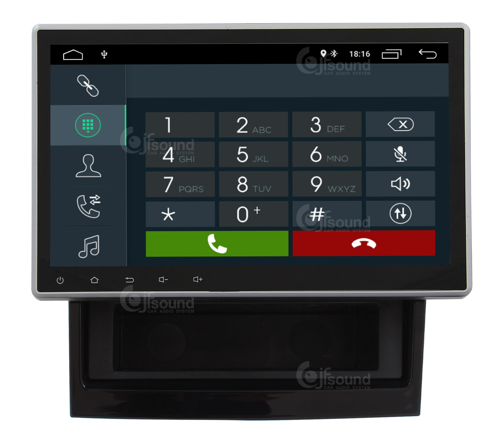 JFSound X7C-PRO JF-011 autoradio Android Fiat Ducato DSP