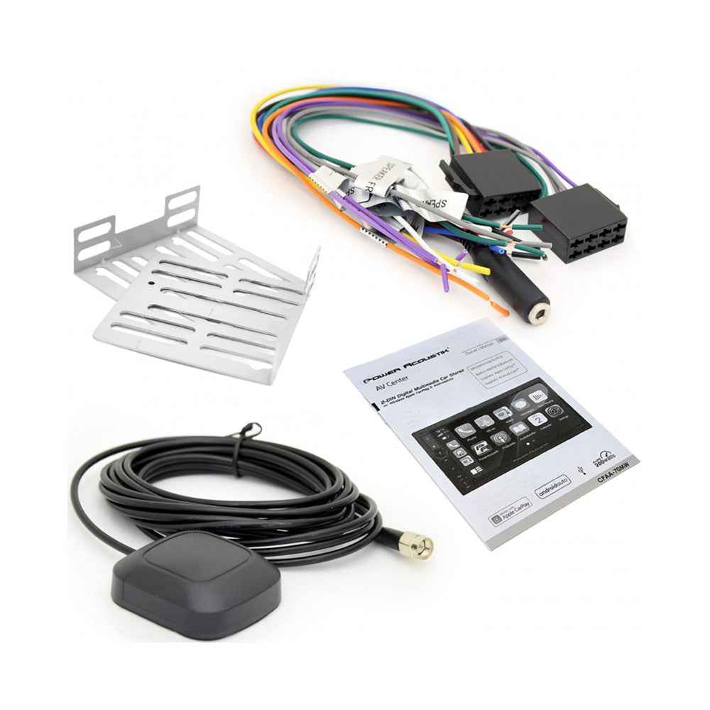 Power Acoustik CPAA-70MW autoradio 2 DIN 7" CarPlay