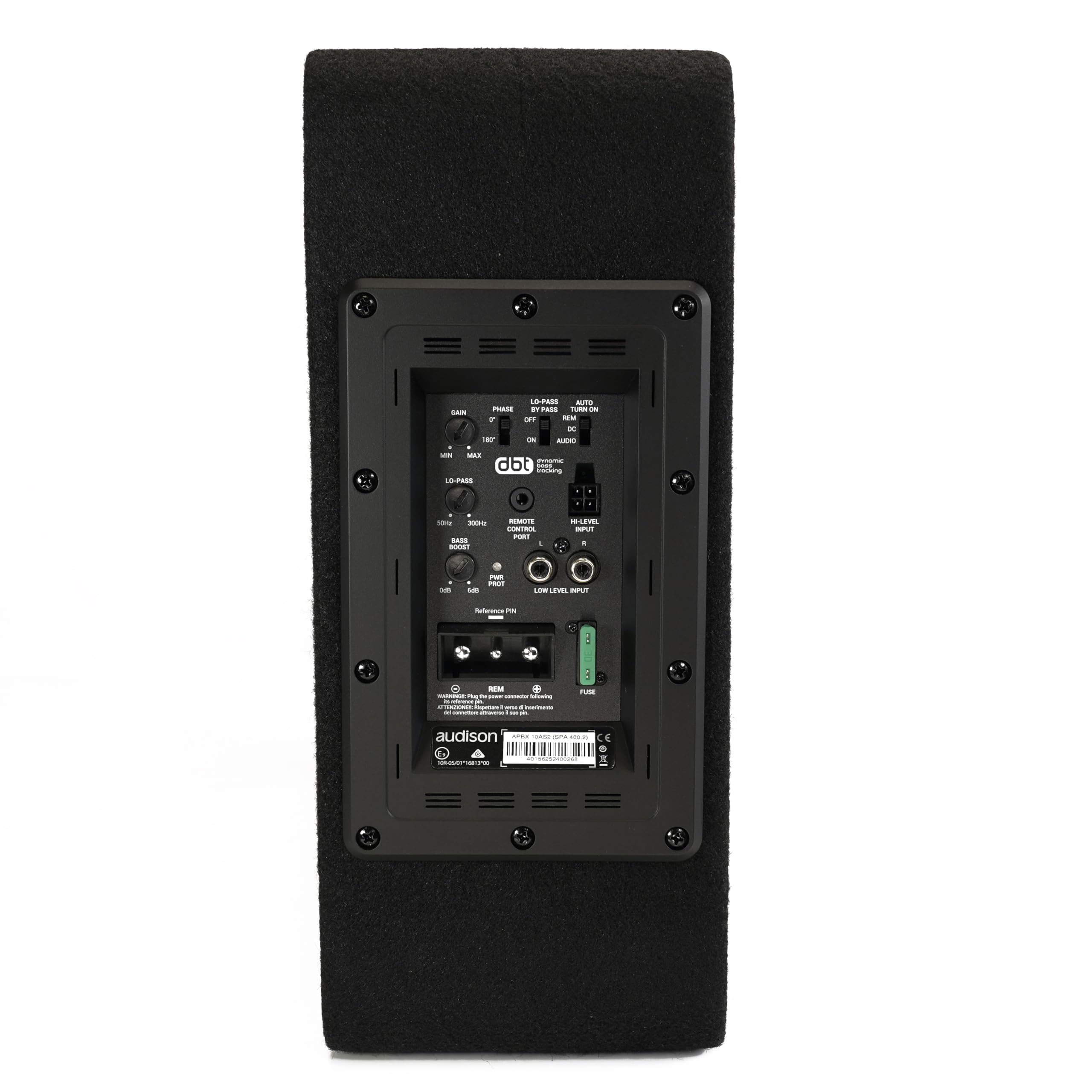 Audison Prima APBX10 AS2 Subwoofer 250mm 800W Amplificato