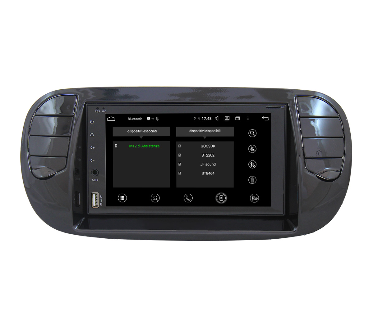 JFSound UP-PRO JF-227-UP-F5N-PRO autoradio Fiat 500