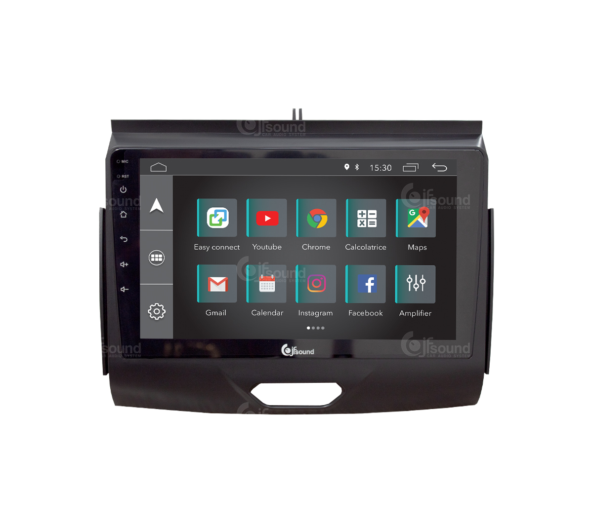 JFSound X7C-PRO JF-439FR autoradio Android Ford Ranger DSP