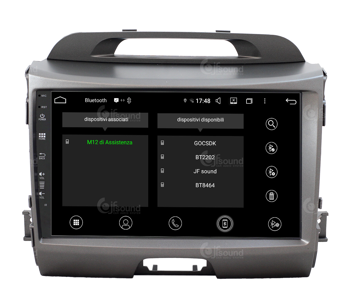 JFSound UP-PRO JF-031KS-UP-2-PRO autoradio Android Sportage CarPlay