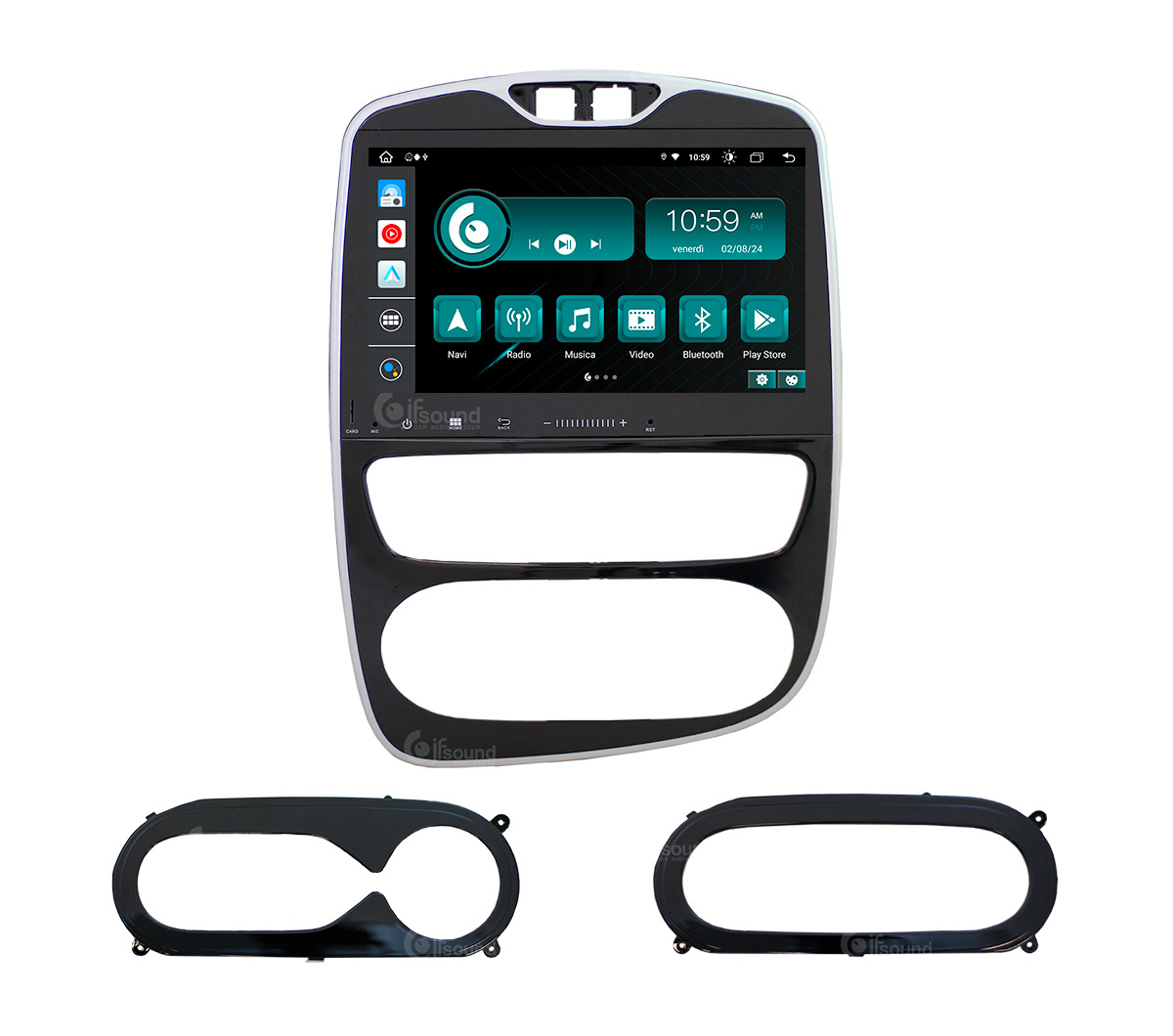 JFSound X9C-PRO JF-131RC-X9C-1-PRO Autoradio Renault Clio 4G