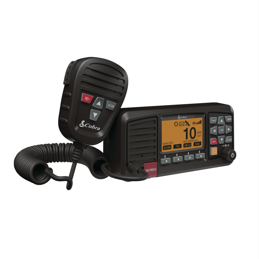 Cobra BlueBound 1350 radio VHF marina GPS DSC 25W IPX7