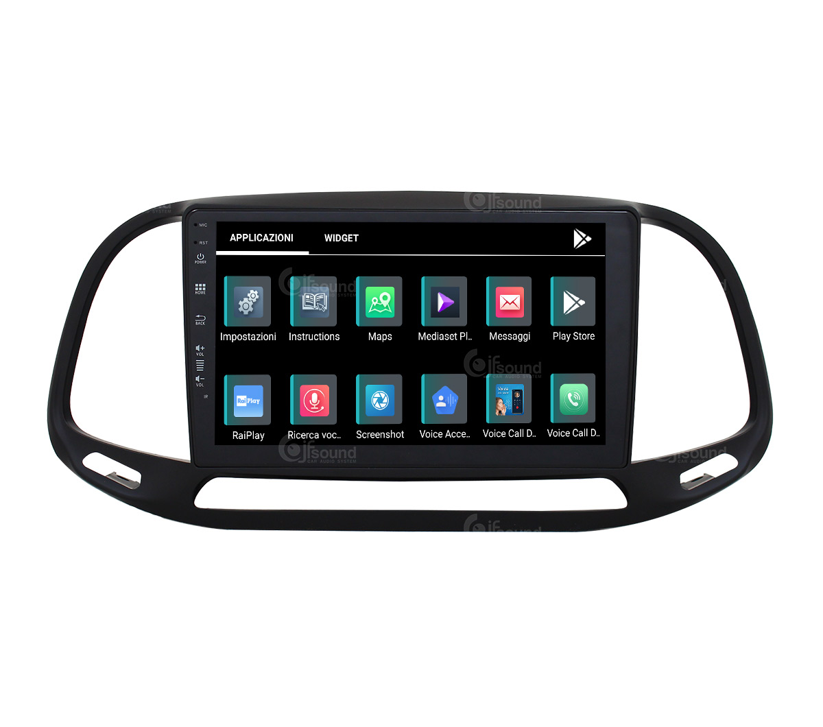 JFSound JF-039FD-X9C-PRO Autoradio Android Fiat Doblò 4G