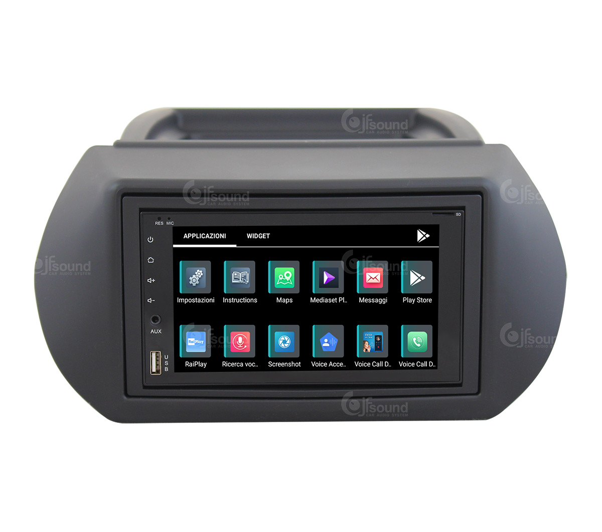 JFSound X9C-PRO JF-227-X9C-FF-PRO autoradio 4G Fiat Fiorino