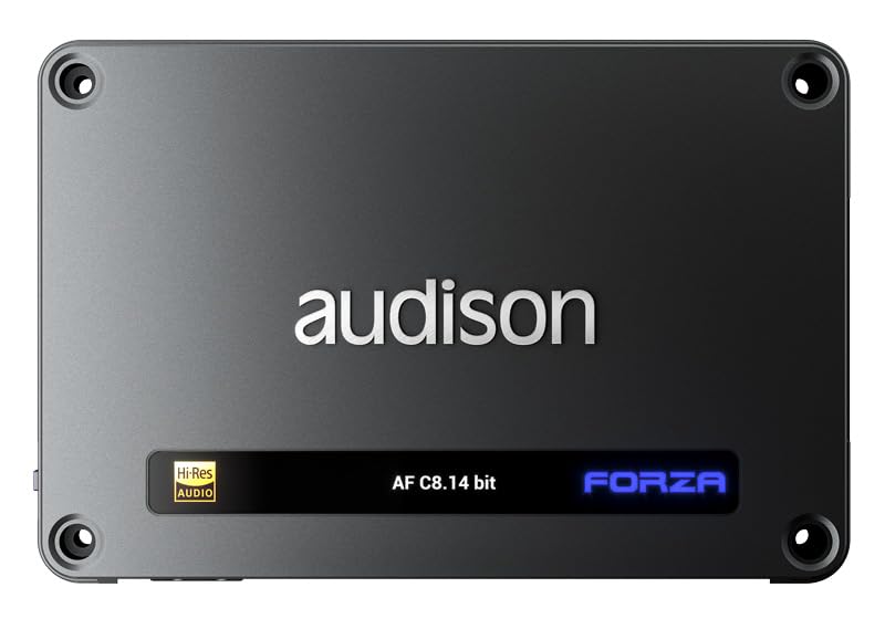 Audison Forza AF C8.14 bit amplificatore DSP 8 canali 8x100W