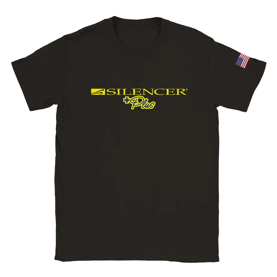 Silencer Plus T-shirt Unisex Cotone Taglia L Logo Classic
