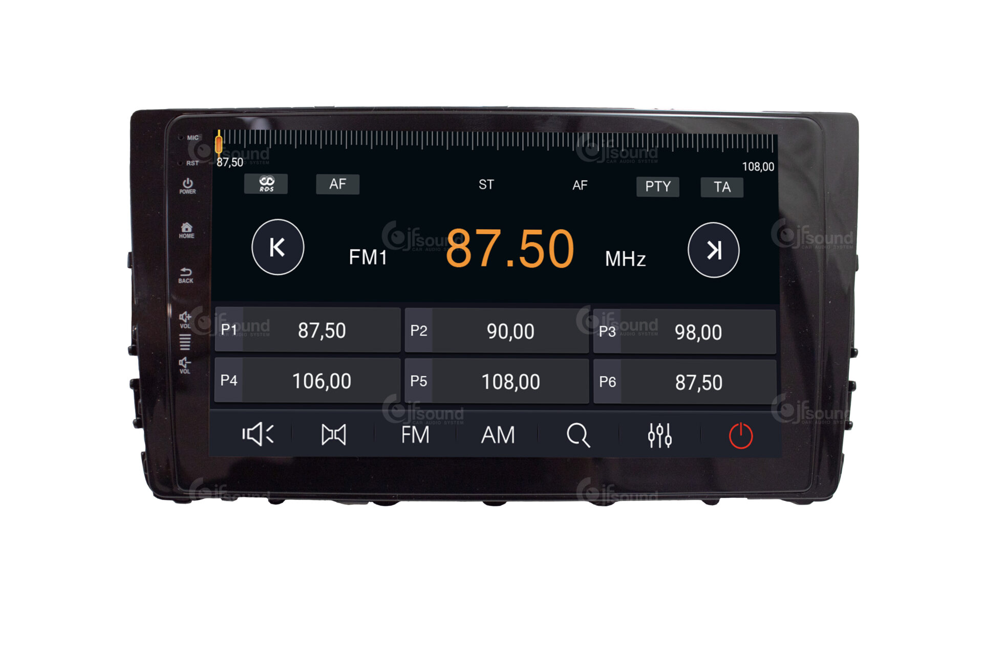 JFSound X9C-PRO JF-039WR autoradio 4G per Volkswagen T-Roc