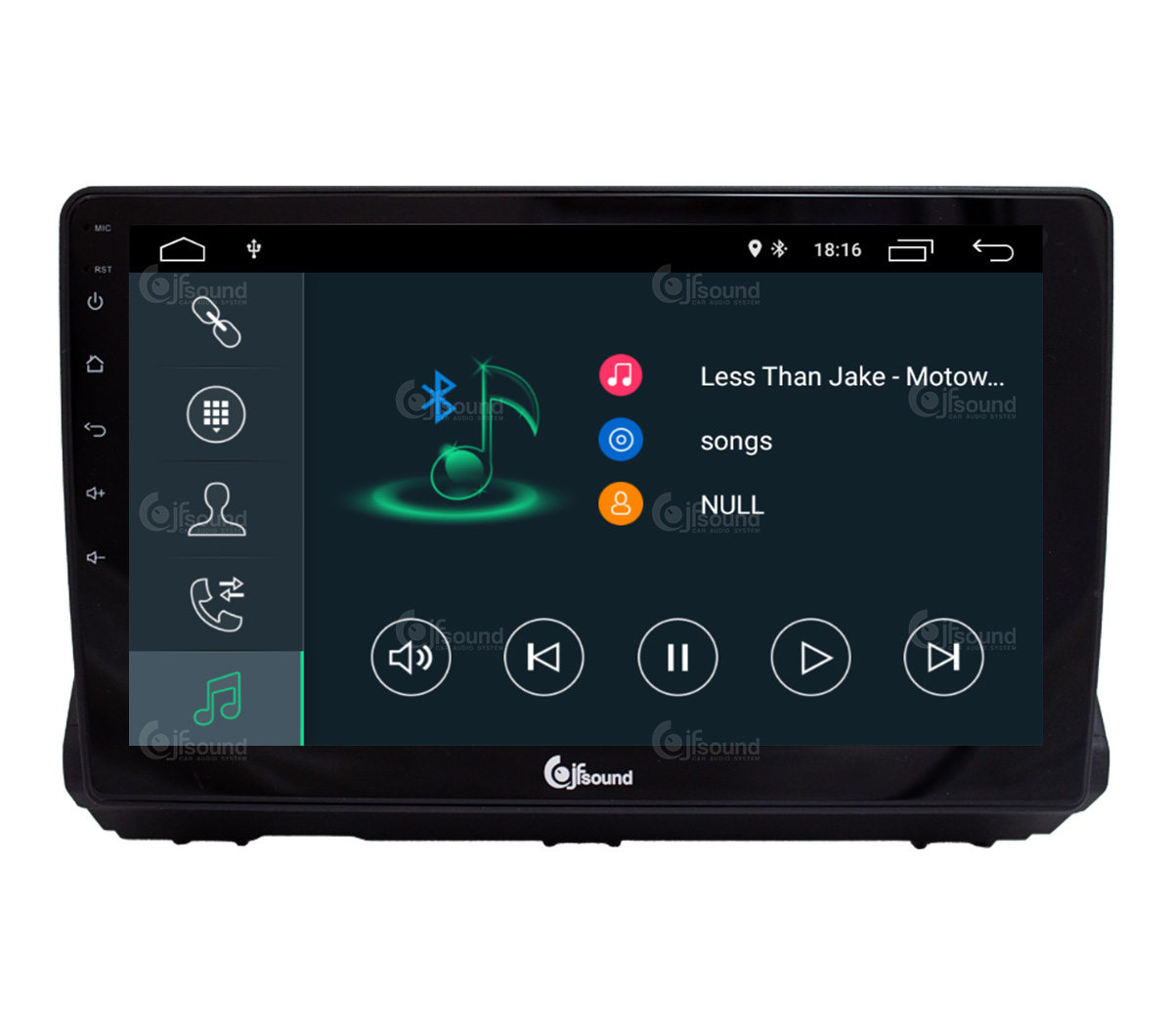 JFSound X7C-PRO JF-031DS-X7C-1-PRO autoradio Sandero DSP