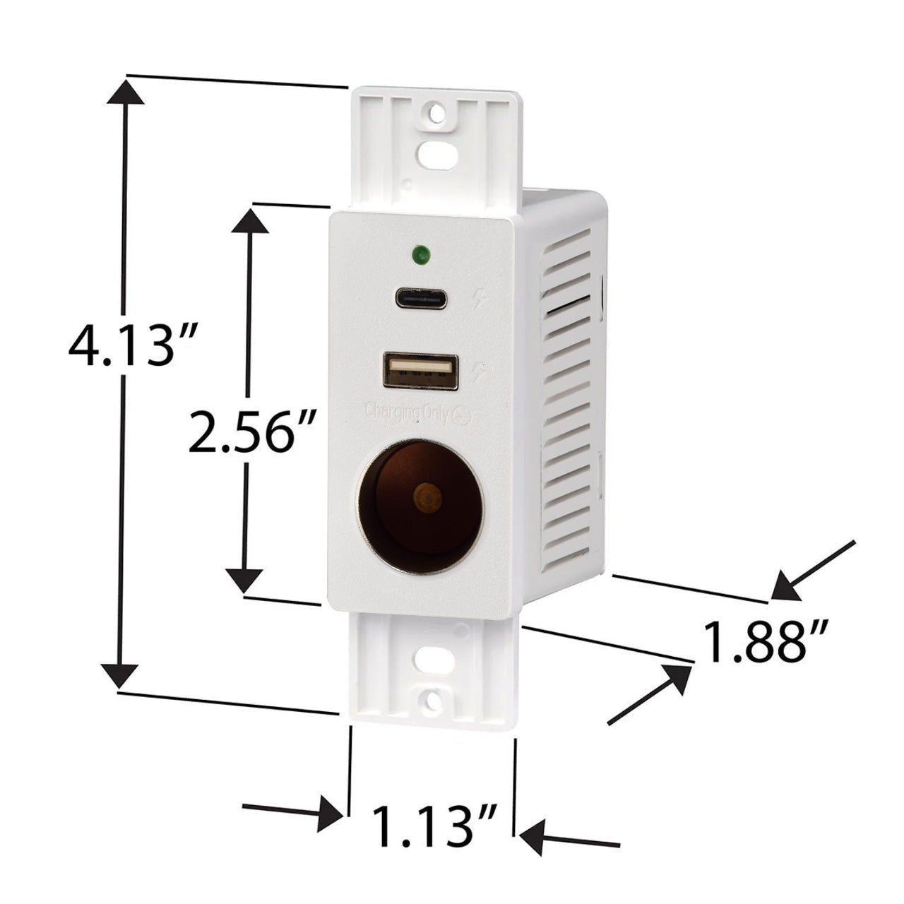 Magnedyne WCP-12VAC caricatore da parete 12V bianco USB-C