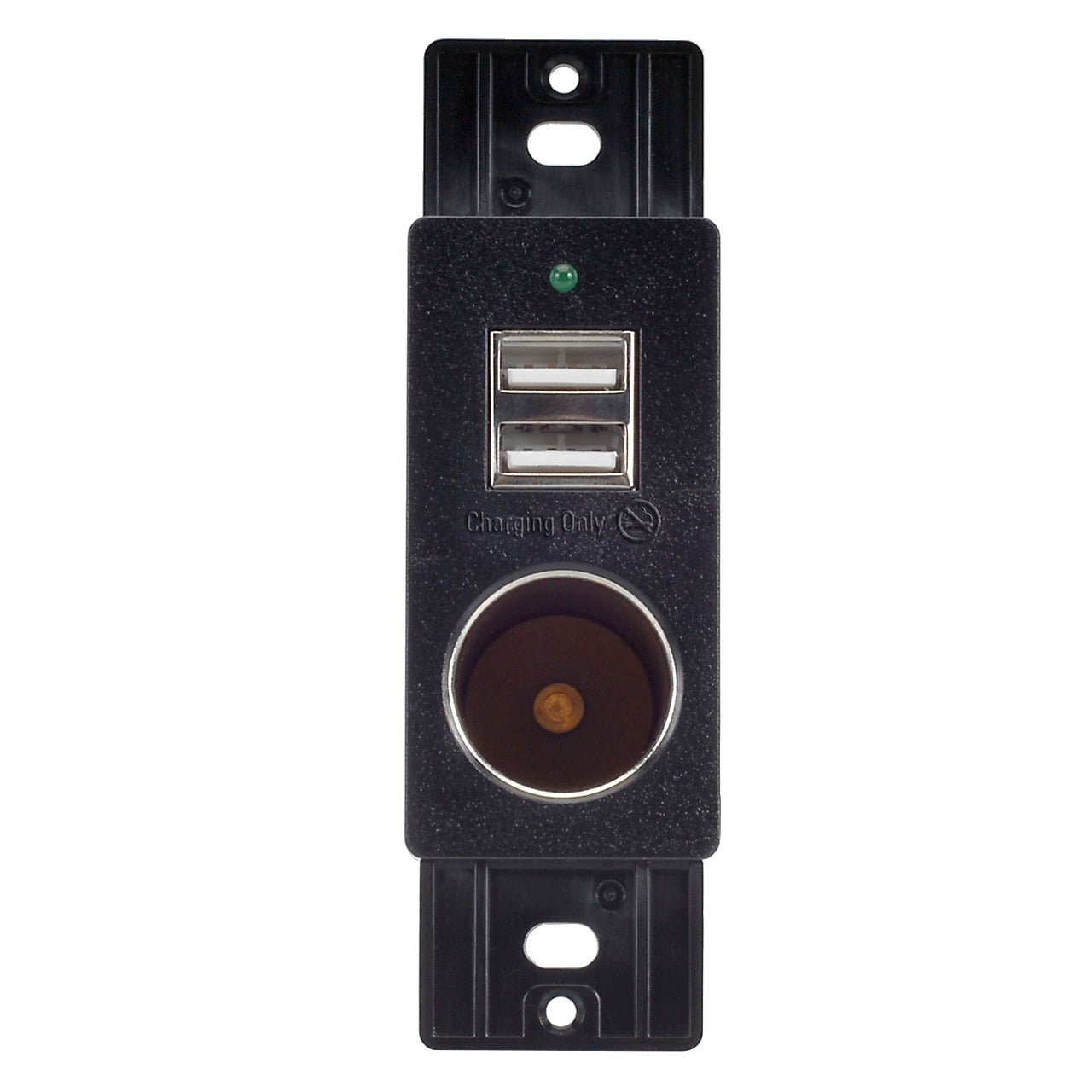 Magnadyne WCP-12V-B Caricatore USB Parete 2 Porte + 12V