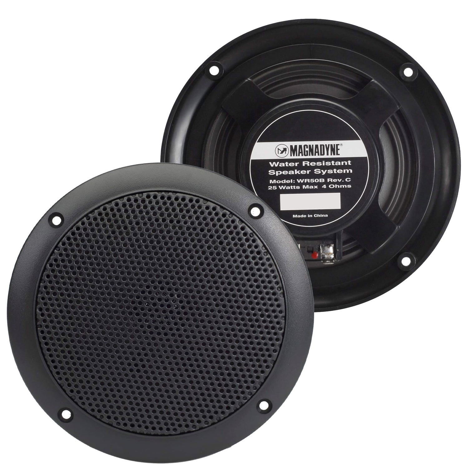 Magnedyne WR50 altoparlanti camper 5" coppia bianchi 25W