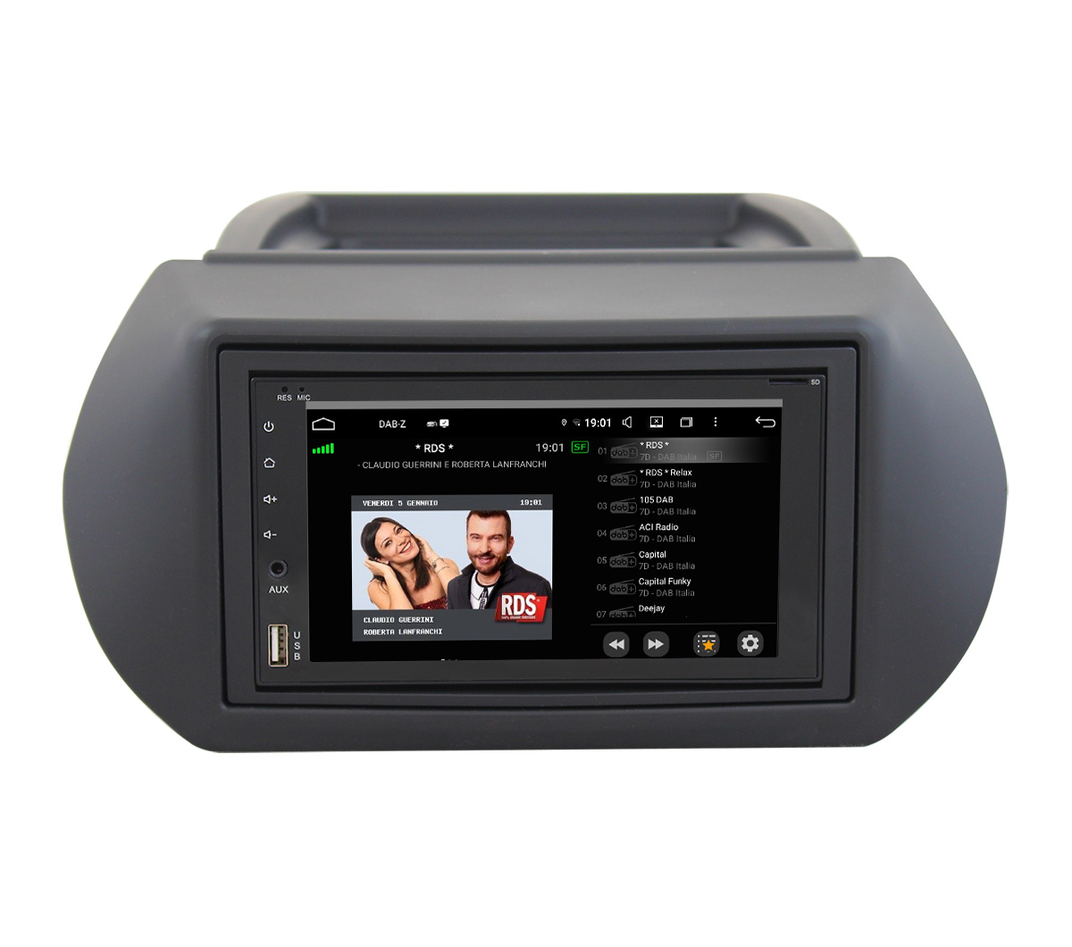 JFSound UP-PRO JF-227-UP-FF-PRO autoradio Fiorino Qubo wireless