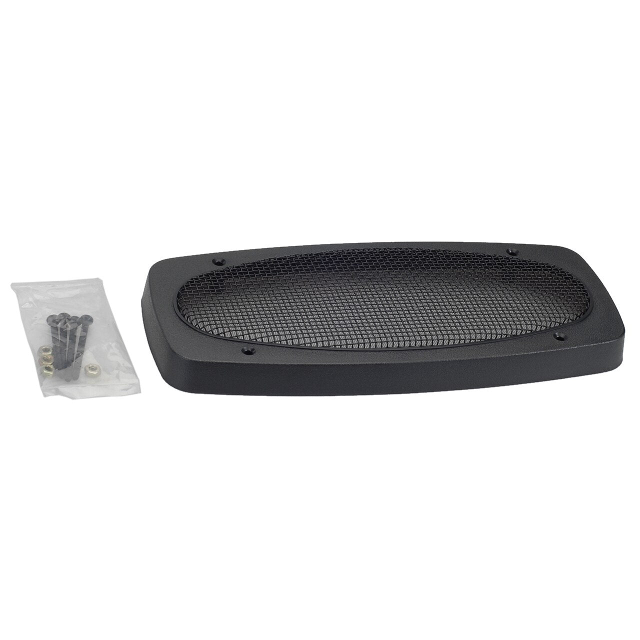 Magnedyne Griglia Altoparlante 4"x10" Ovale Nera ABS