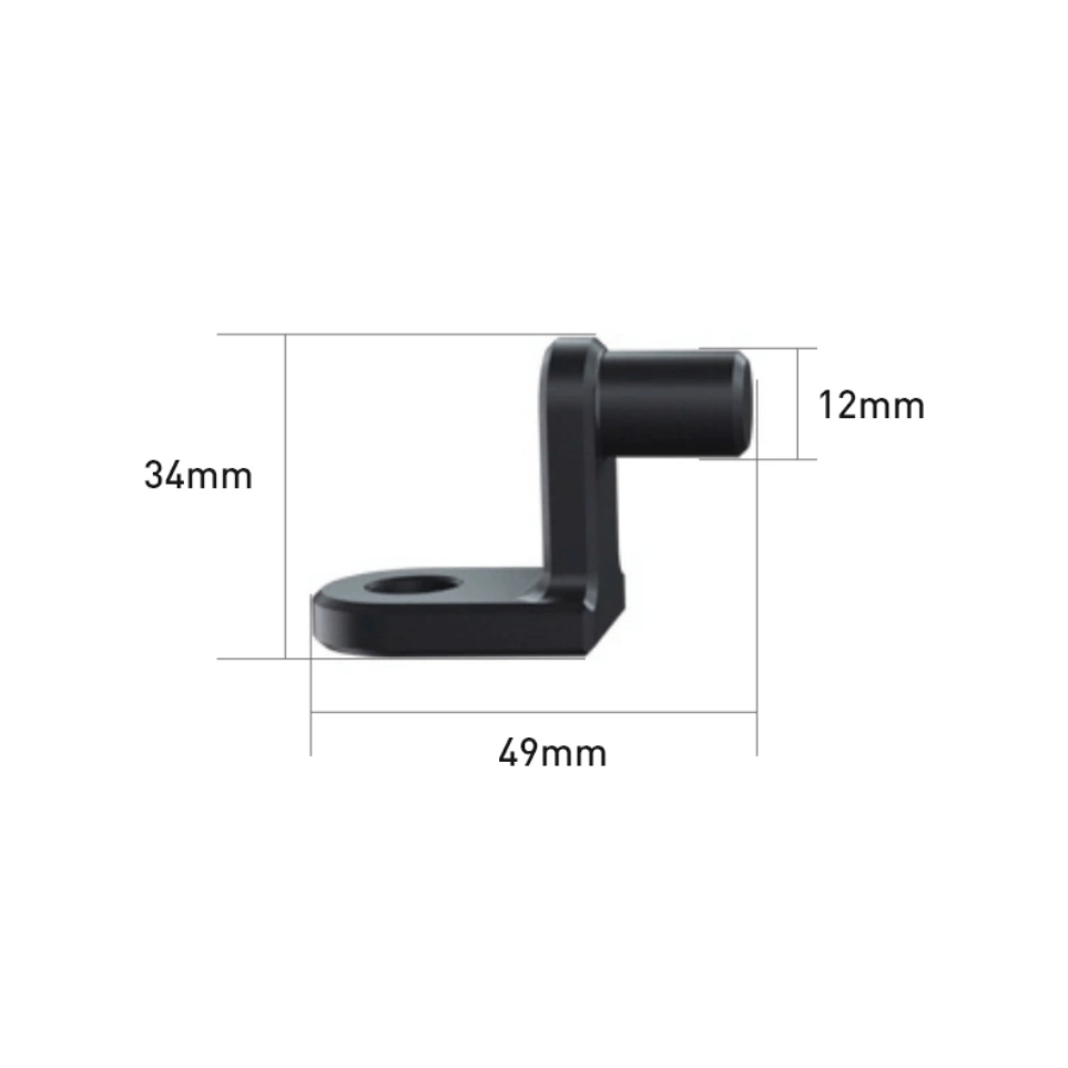 CHIGEE CG2 Staffa Espansione Specchietto M8-M10 Corto