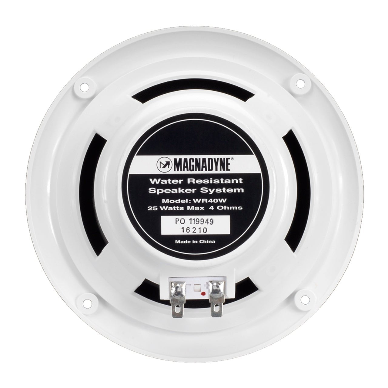 Magnedyne AquaVibe WR40 Altoparlanti 5" Coppia Bianca 25W