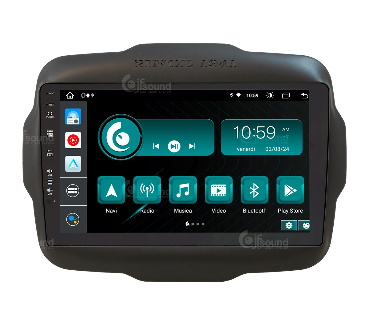 JFSound X9C-PRO JF-039JR Autoradio per Jeep Renegade 4G