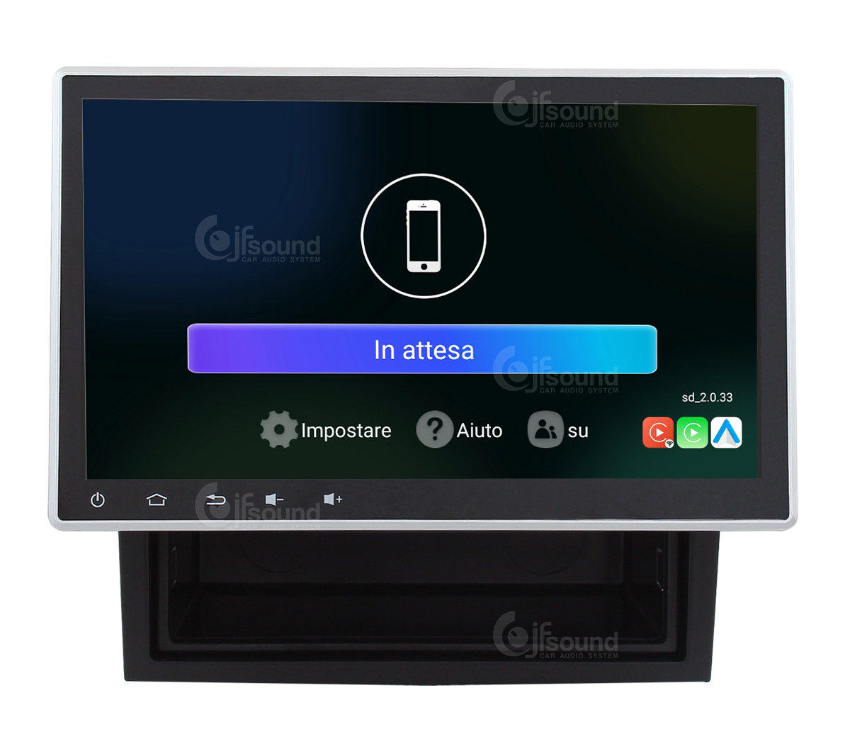 JFSound UP-PRO JF-011-UP-D5-PRO autoradio Ducato con CarPlay